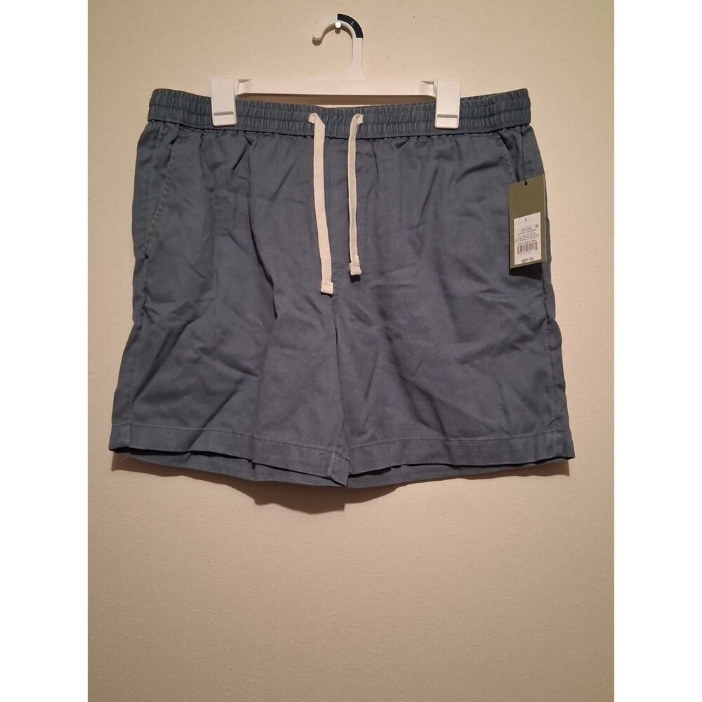 Goodfellow & Co Men's 7" Elevated Washed Pull-On Shorts Elastic Drawstring Size